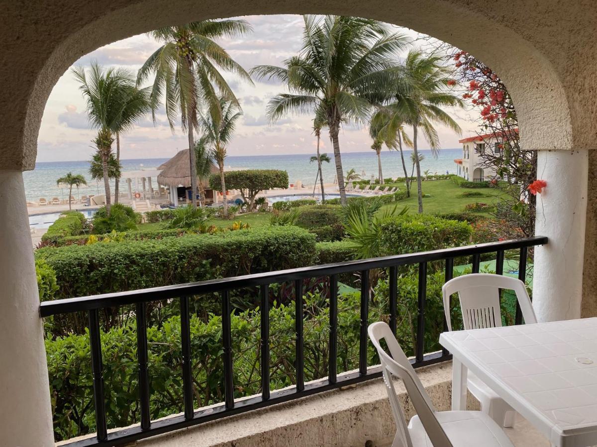 Departamento Frente Al Mar Con Dos Recamaras Y Seguridad 24 H A Dos Cuadras De La Quinta Avenida ปลายาเดลการ์เมน ภายนอก รูปภาพ